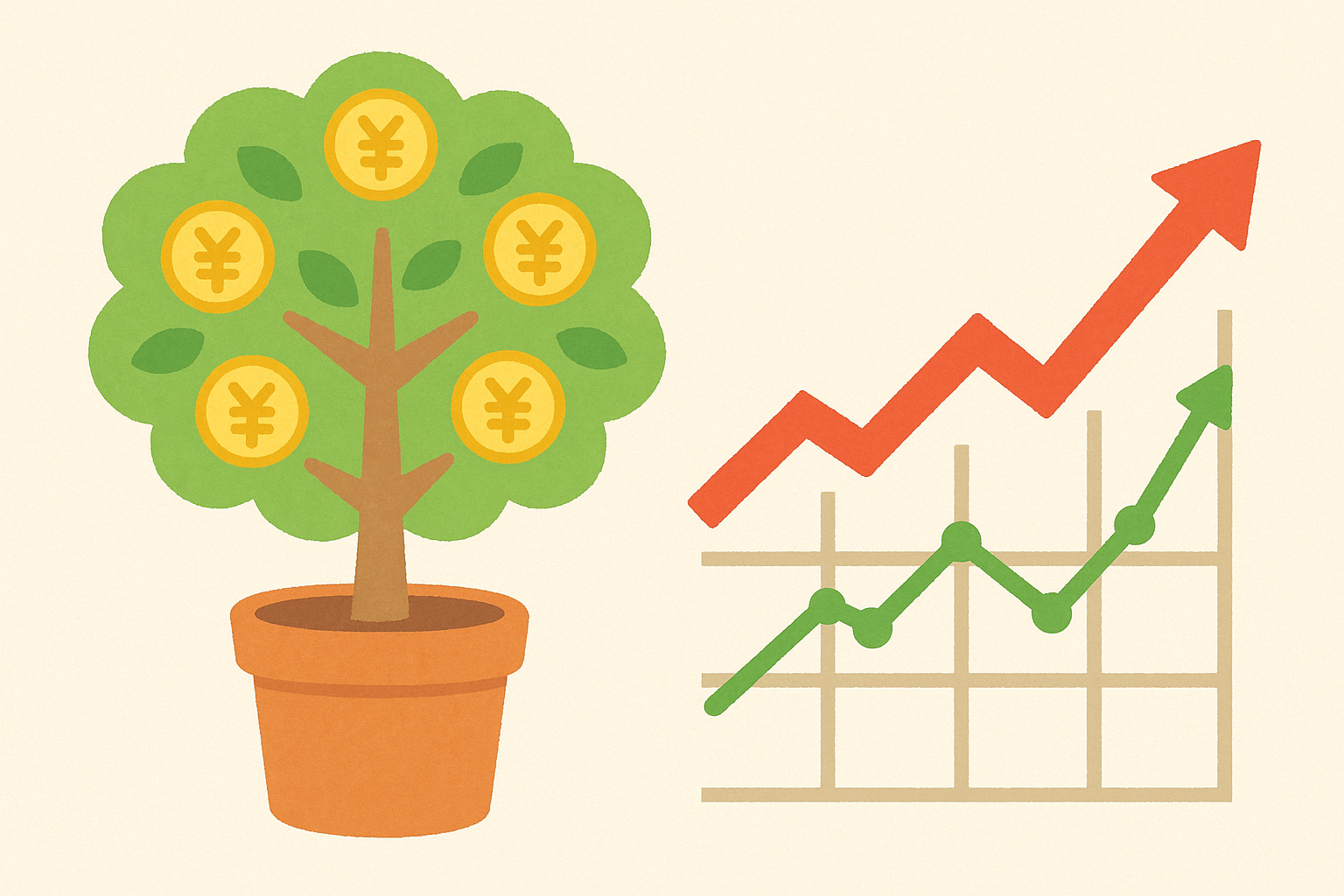新NISAはいくら増える？つみたて＋成長枠で複利を試算